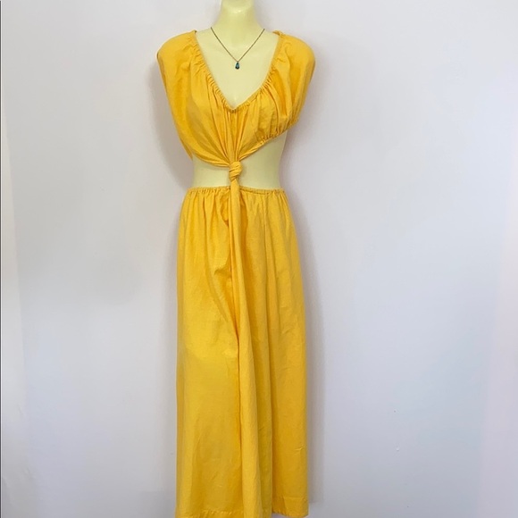 FARM Rio Dresses & Skirts - Farm Rio 2 Piece Maxi Dress Skirt and Top Knotted Waist NWOT small